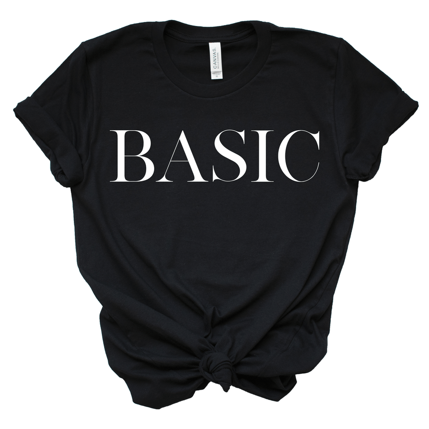 Ladies Basic Graphic T Shirt Bella + Canvas