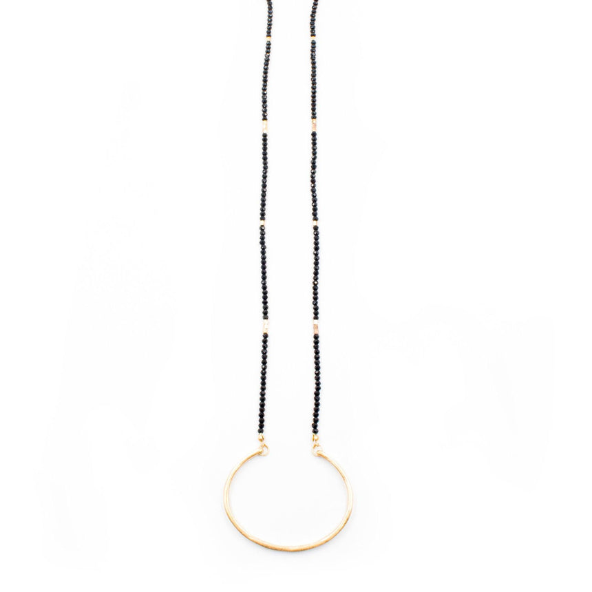 Cara Crescent Necklace - Arlo and Arrows