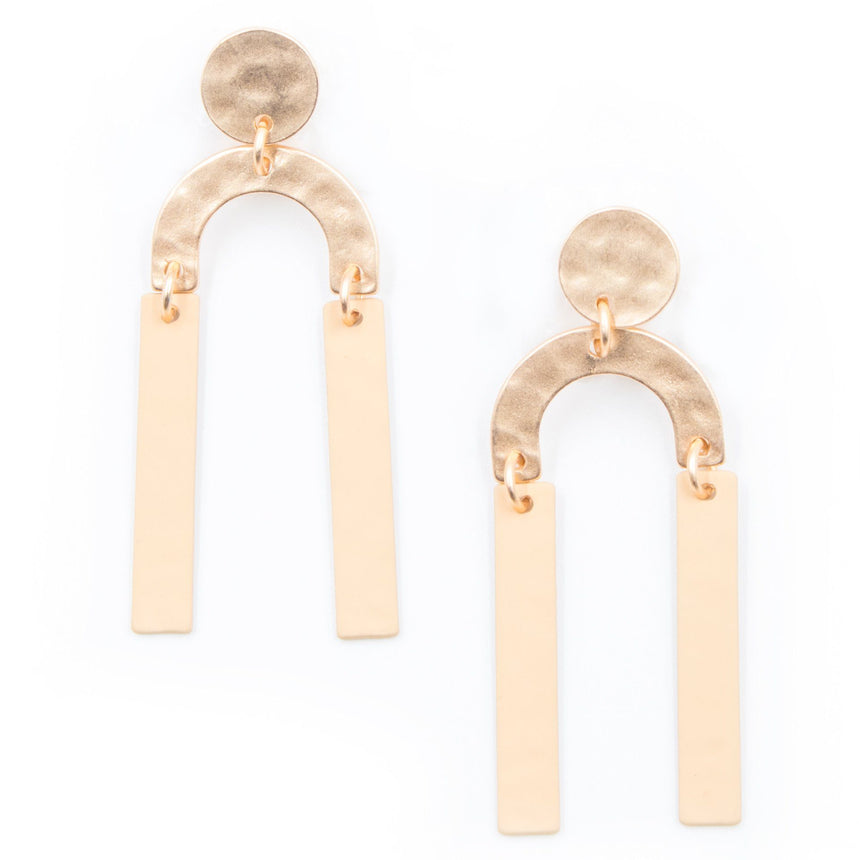 Nora Crescent Earrings (2 Colors) - Arlo and Arrows