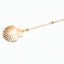 Gold Seashell And Pearl Layered Necklace