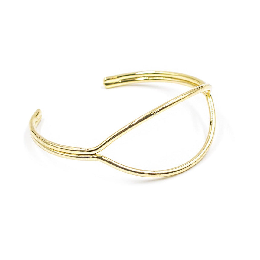 'I'll Have A Double' Cuff Bracelet - Arlo and Arrows