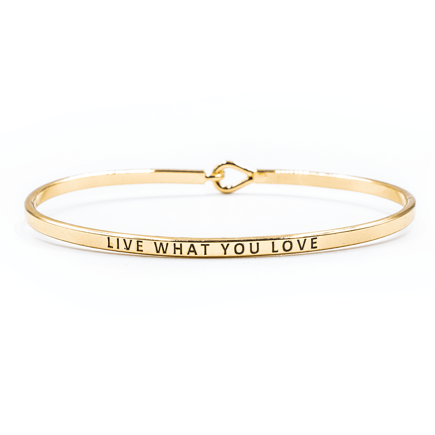 'Live What You Love' Bracelet - Arlo and Arrows