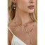Stargirl Necklace In Gold With Crystal