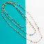 Layered Crystal Bead Necklace - Arlo and Arrows