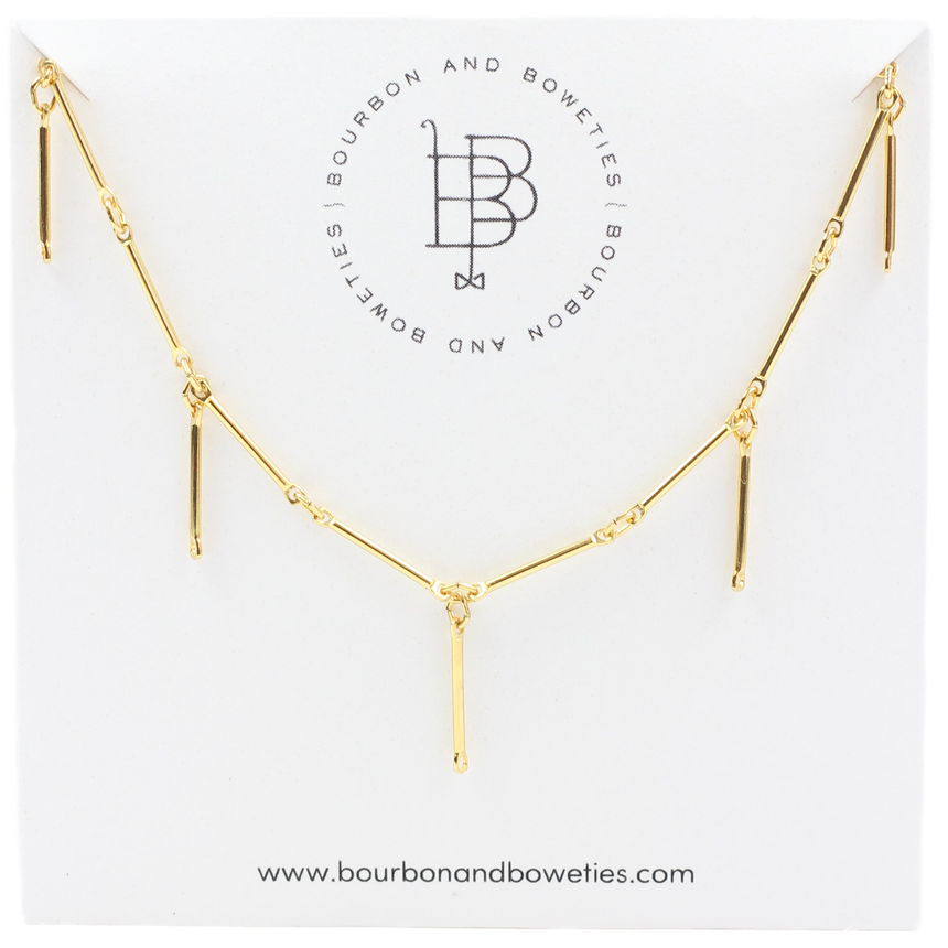 Gold Dainty Choker Necklace - Arlo And Arrows