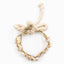 Women's Beige Rope Seashell Bracelet - Top View