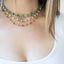 Simple Beaded Choker with 1 Inch Extendable Chain (7 Colors) - Arlo and Arrows