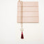 'A Glass of Port Wine' Crystal and Tassel Pendant Necklace - Arlo and Arrows