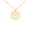 Gold Coated Mama Necklace